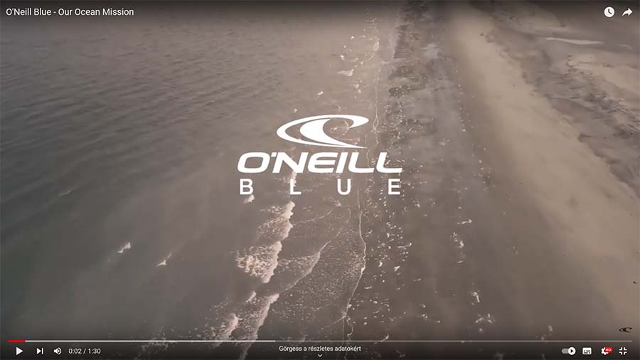 O'Neill Blue - a végtelen óceán szeretete