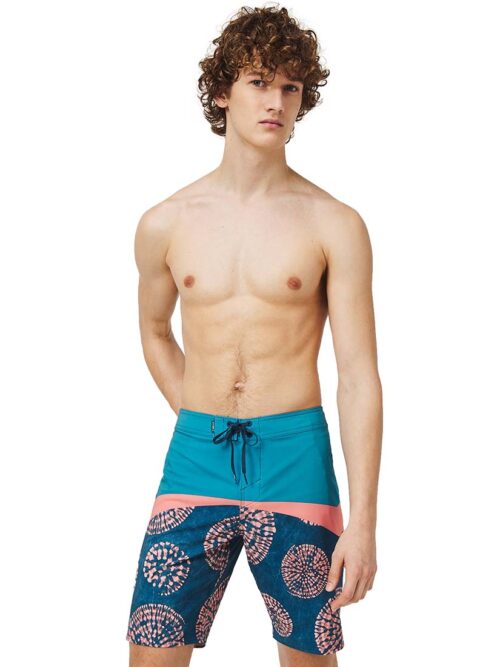 O'Neill Blue hyperfreak boardshort újrahasznosított anyagból férfiaknak modell előröl - full