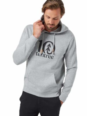 TenTree Logo Classic férfi kapucnis pulcsi biopamut előröl