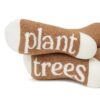 Selkirk hímzett zokni barna színben - plant trees