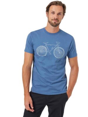 Elm férfi biciklis póló biopamutból - Tentree
