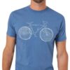 Elm férfi biciklis póló biopamutból - Tentree - közeli