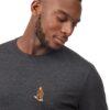jetis férfi hosszú ujjú póló szürke közeli logó