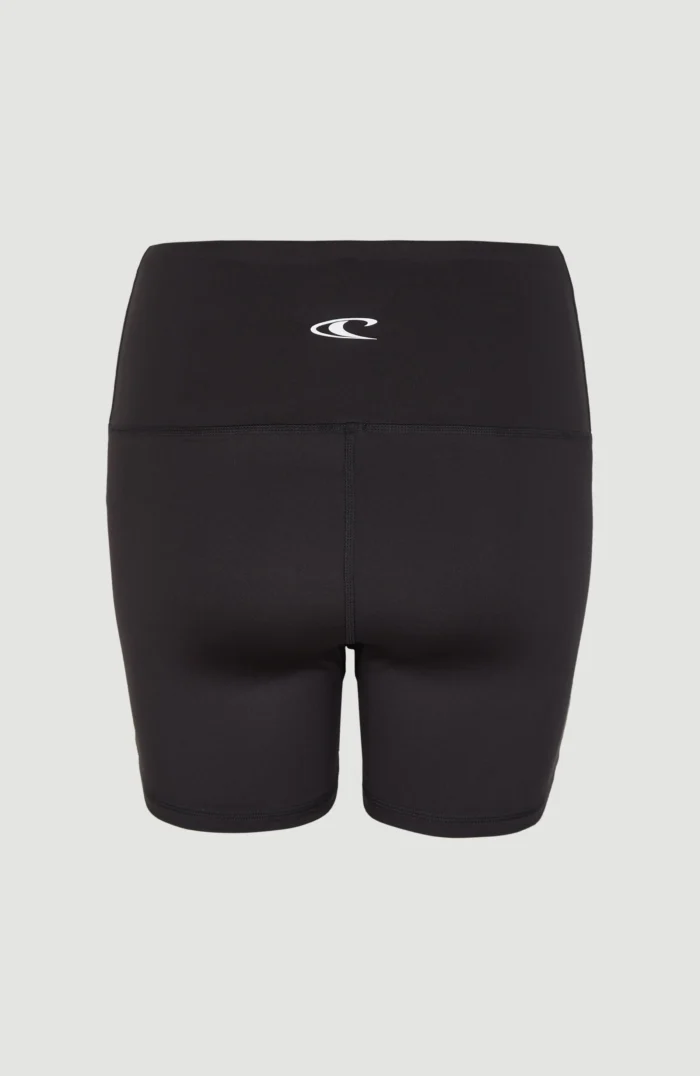Active shorty női rövid sportnadrág fekete - termék hátulról