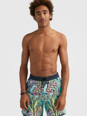 Scallop Ocean férfi úszónadrág modellen, szemből