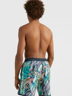 Scallop Ocean férfi úszónadrág modellen, hátulról