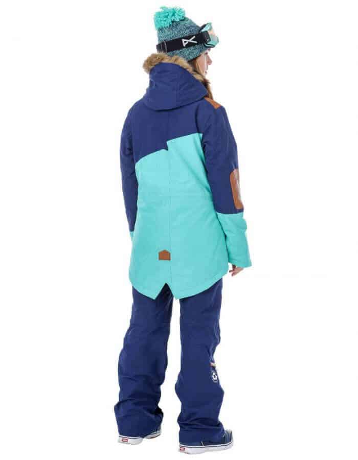 Apply 2.0 női síkabát kék szett hátulról