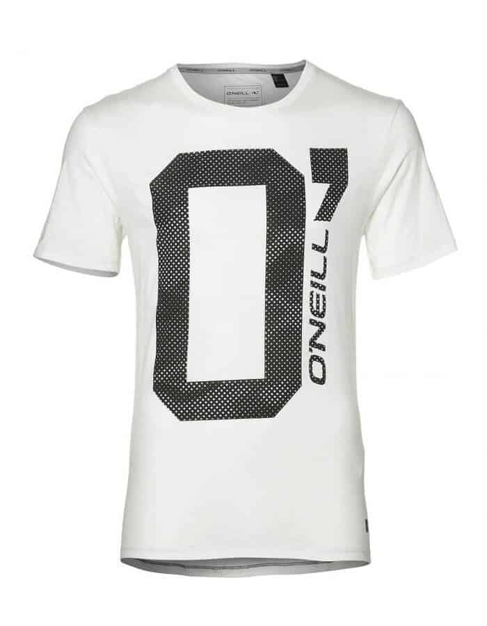 Oneill O fehér biopamut póló előröl