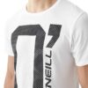 Oneill O' póló fehér biopamut póló közeli modell