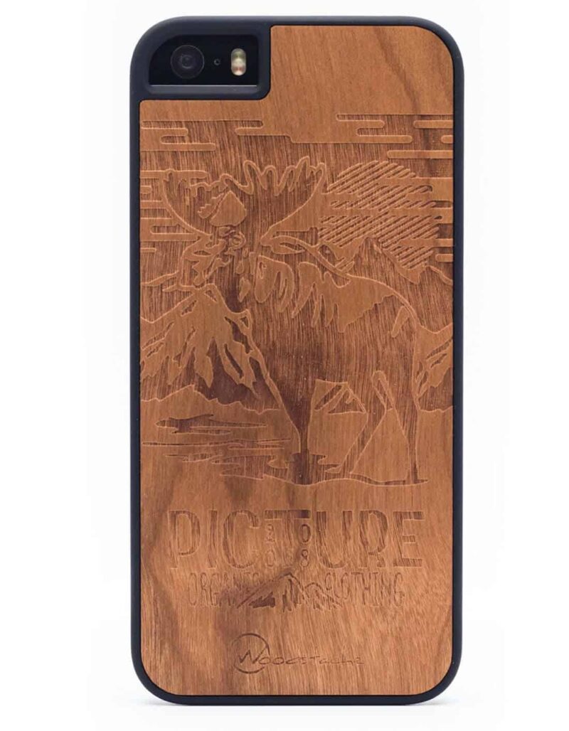 Woodstache x Picture fa iPhone 5-5S-SE tok Moose